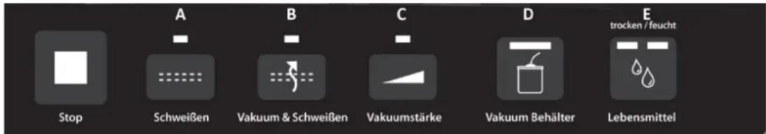 CASO VC 330 - Control Panel - 1