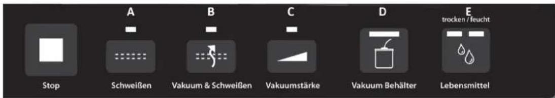CASO VC 330 - Bedieningselementen - 1