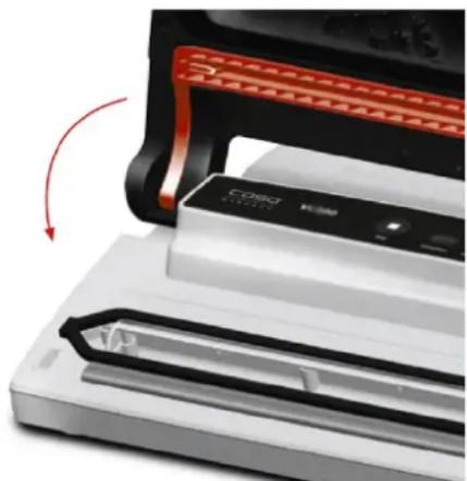 CASO VC 330 - Utilisation du cutter - 1