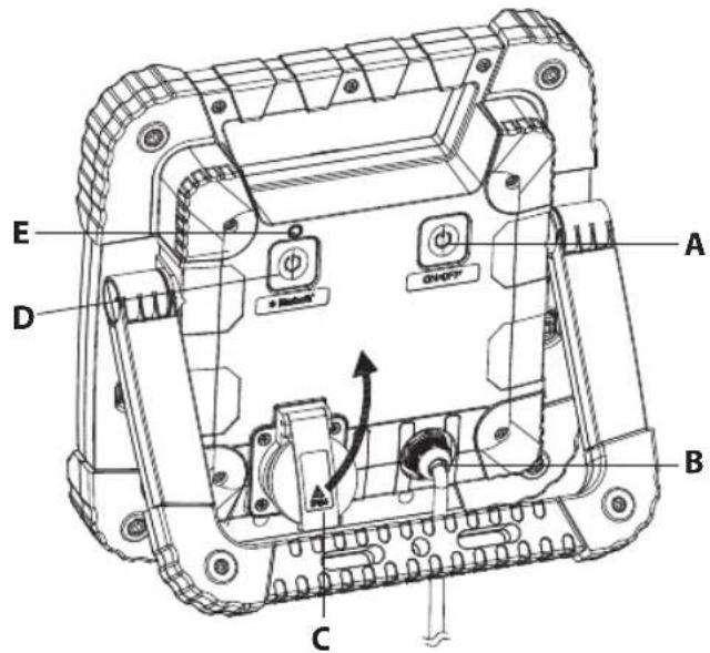 BRENNENSTUHL TORAN 5001 MB - REÇZNE WŁĄCZANIE/WYŁĄCZANIE NAŚWIETLACZA - 1