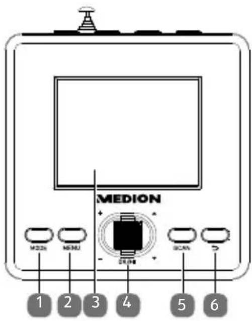 MEDION LIFE S66004 (MD 43461) - Vista anteriore - 1
