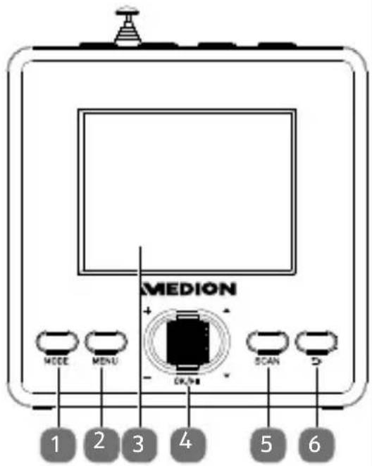 MEDION LIFE S66004 (MD 43461) - Vooraanzicht - 1