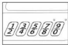 Master Lock P56069 - ATIVAR/DESATIVAR O SOM DO TECLADO - 1