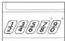 Master Lock P56069 - INSCHAKELEN/UITSCHAKELEN VAN HET GELUID VAN HET TOETSENBORD - 1