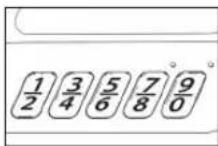 Master Lock P56069 - AKTYWACJA/DEAKTYWACJA DZWIEEKOW KLAWIATURY - 1