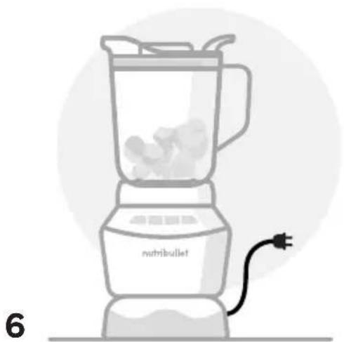 NUTRIBULLET Blender - Montage et utilisation du pichet - 4