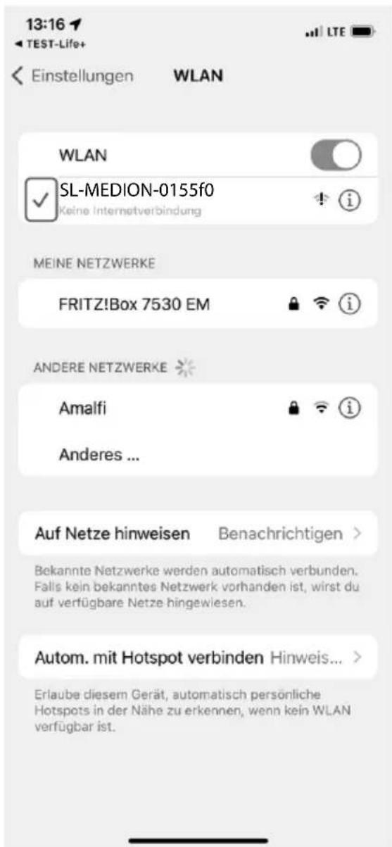 MEDION X50 SW (MD 20004) - Einbindung des Gerätes in die App - 12