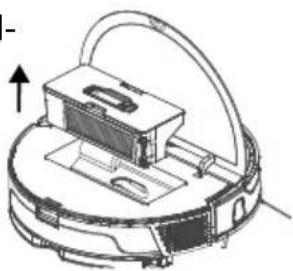 MEDION X50 SW (MD 20004) - Pulizia del contentitore della polvere del robot aspirapolvere e lavapavamenti - 1