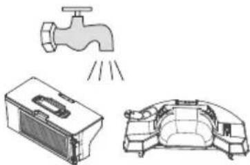 MEDION X50 SW (MD 20004) - Limpieza del deposito para el polvo del robot aspirador y friegasuales - 3