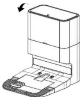 MEDION X50 SW (MD 20004) - Pulizia del contentitore della polvere della base - 4