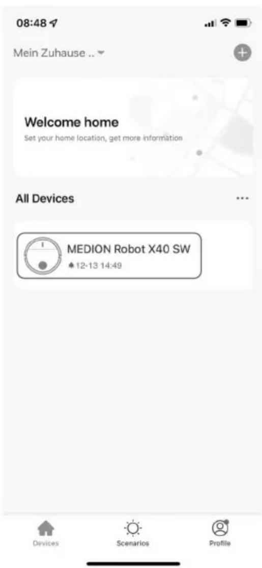 MEDION X50 SW (MD 20004) - Vinculación del aparato con la app - 15