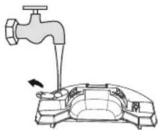 MEDION X50 SW (MD 20004) - Vorbereiten des Wassertanks - 2