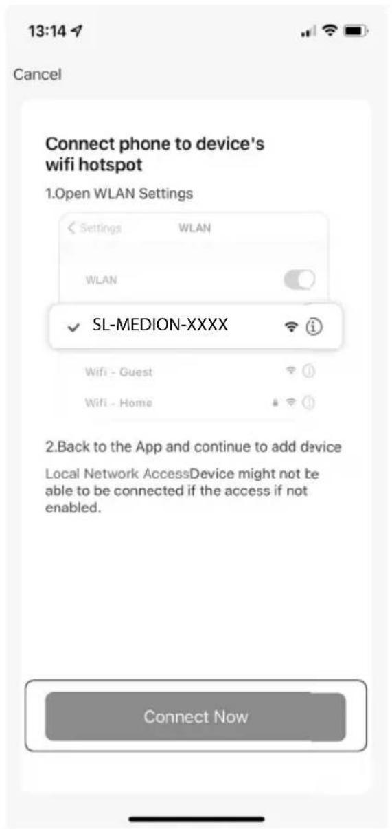 MEDION X50 SW (MD 20004) - Vinculación del aparato con la app - 8