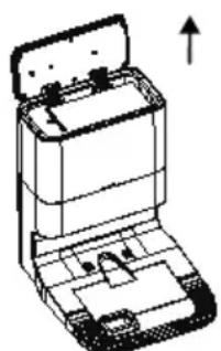 MEDION X50 SW (MD 20004) - Nettoyage du bac à poussière de la station - 1