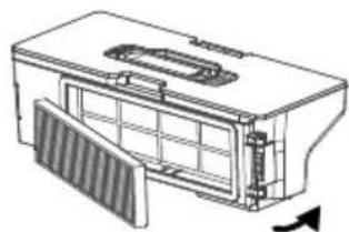 MEDION X50 SW (MD 20004) - Pulizia del contentitore della polvere del robot aspirapolvere e lavapavamenti - 6