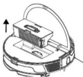 MEDION X50 SW (MD 20004) - Limpieza del deposito para el polvo del robot aspirador y friegasuales - 1