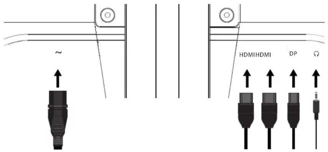 MEDION ERAZER Spectator X30 - Raccordements - 1