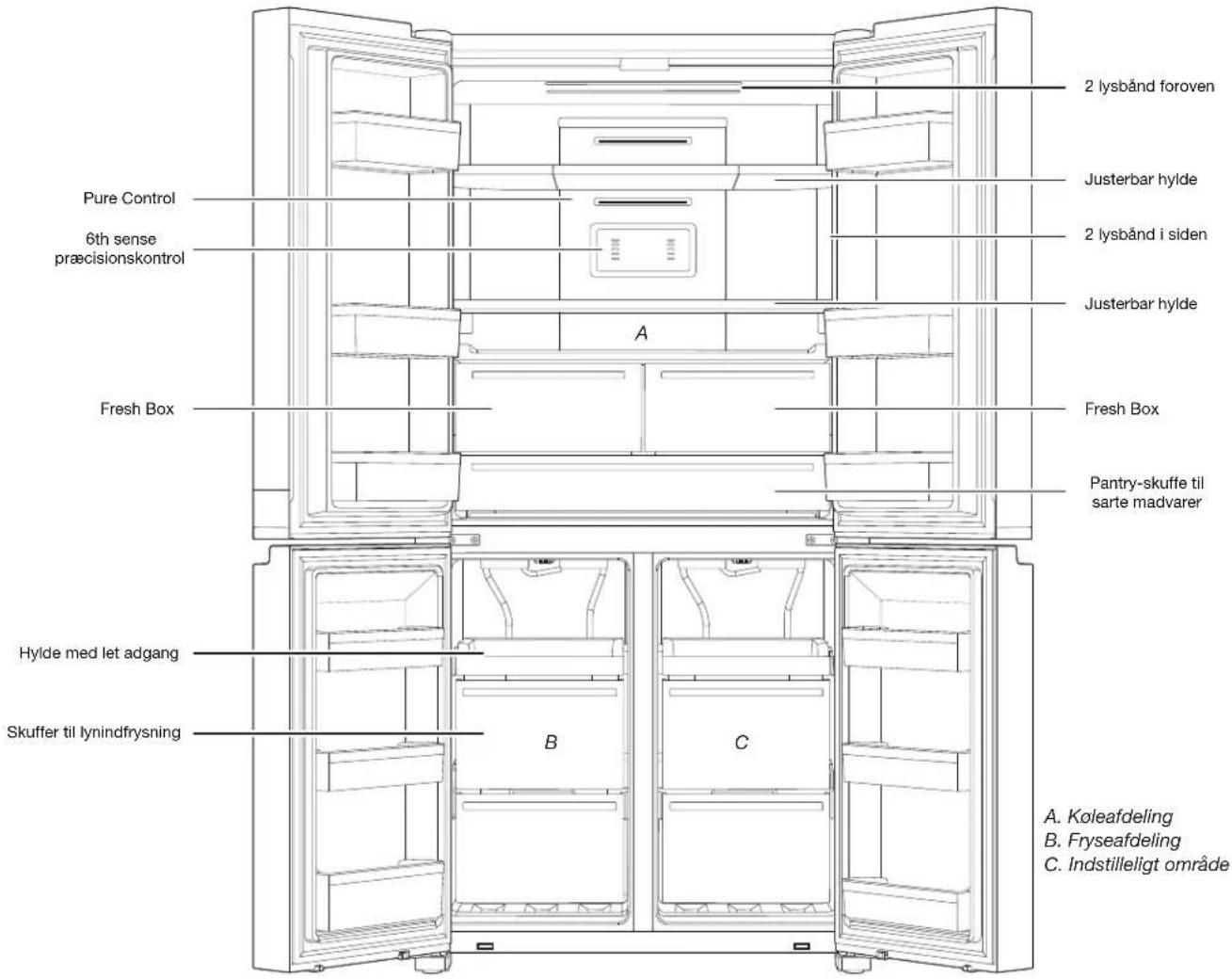 WHIRLPOOL WQ9 M2L - Frysavdelningar - 2