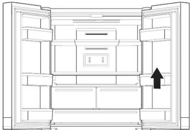 WHIRLPOOL WQ9 M2L - Dveřní přihrádky chladničky - 1