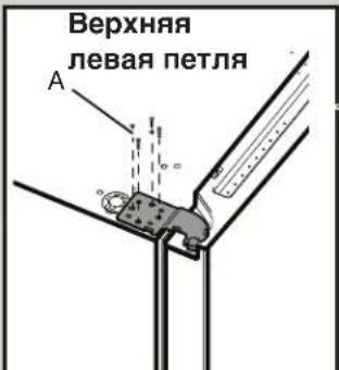 Верхняя левая петля A