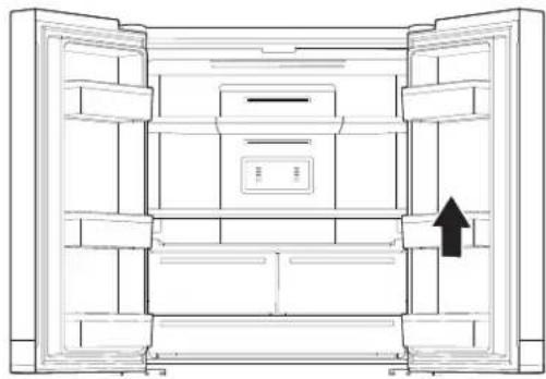 WHIRLPOOL WQ9 M2L - Türfächer des Kühlschranks - 1