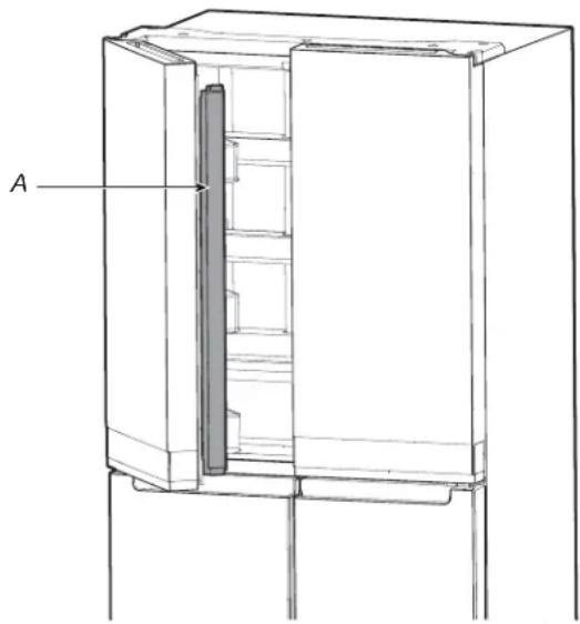 WHIRLPOOL WQ9 M2L - Otvorenie a zatvorenie dverí - 1