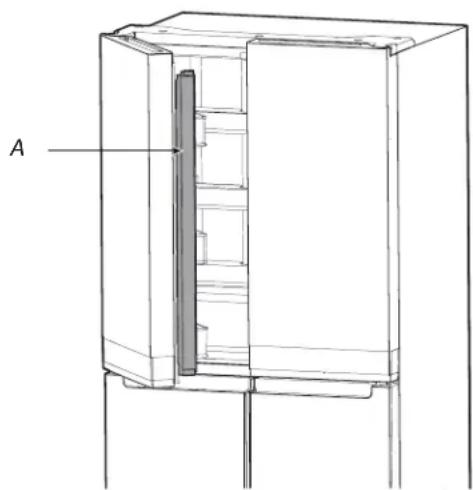 WHIRLPOOL WQ9 M2L - Відкривання й закривання дверцят - 1