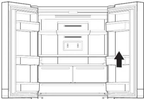 WHIRLPOOL WQ9 M2L - Контейнери у дверцятах холодильника - 1