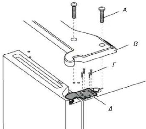 WHIRLPOOL WQ9 M2L - Αφαίρεση δεξιάς πόρτας - 1