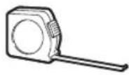 SAMSUNG DW60A8050UB - Outils requis (non fournis) - 8
