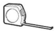 SAMSUNG DW60A8050UB - Benodigd gereedschap (niet meegeleverd) - 8