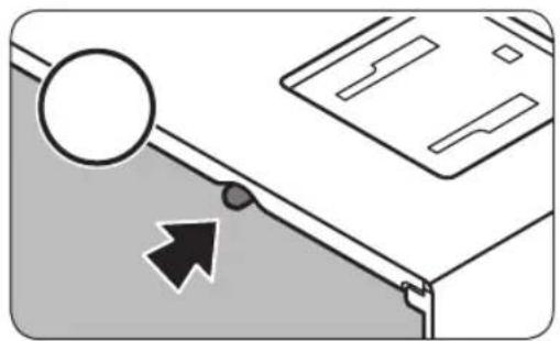 SAMSUNG DW60A8050UB - Info-Leuchte - 2