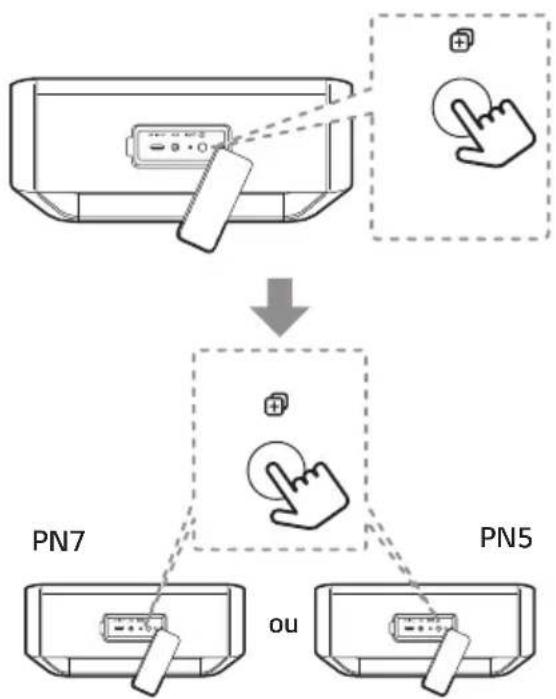 LG XBOOM Go PN7 - Connexion mode duo - 2