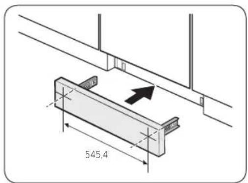 SAMSUNG DW60A8050U1 - Przycięta wstępnie listwa przypodłogowa (seria DW60A80\*\*U) - 2
