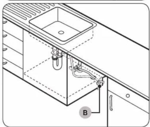 SAMSUNG DW60A8050FB - STEP 1 Select a location - 2