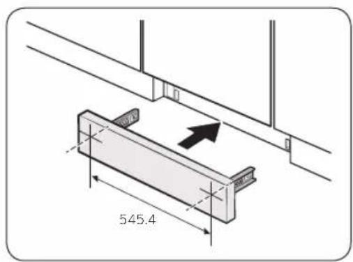 SAMSUNG DW60A8050FB - Pre-cut skirting board (DW60A80\*\*U\* Series) - 2