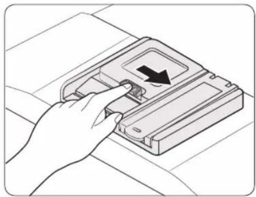 SAMSUNG DW60A8050FB - Napevnianie dozownika detergentem - 1