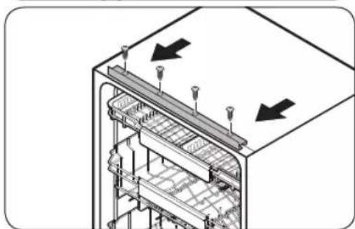 SAMSUNG DW60A8050FB - STEP 6 Install the trim - 4