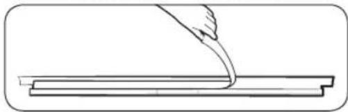 SAMSUNG DW60A8050FB - STEP 6 Install the trim - 2