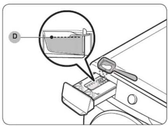 SAMSUNG WW10T684DLH - Instructions relatives au tiroir à lessive - 2