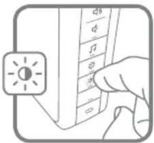 HONEYWELL RDWL313P2000 - Change the Light Setting - 2