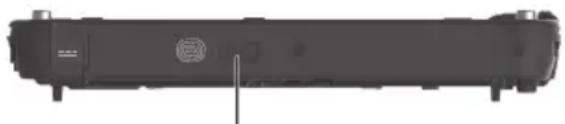Getac F110 G6 - Utiliser le scanner d'empreintes digitales (optionnel) - 1