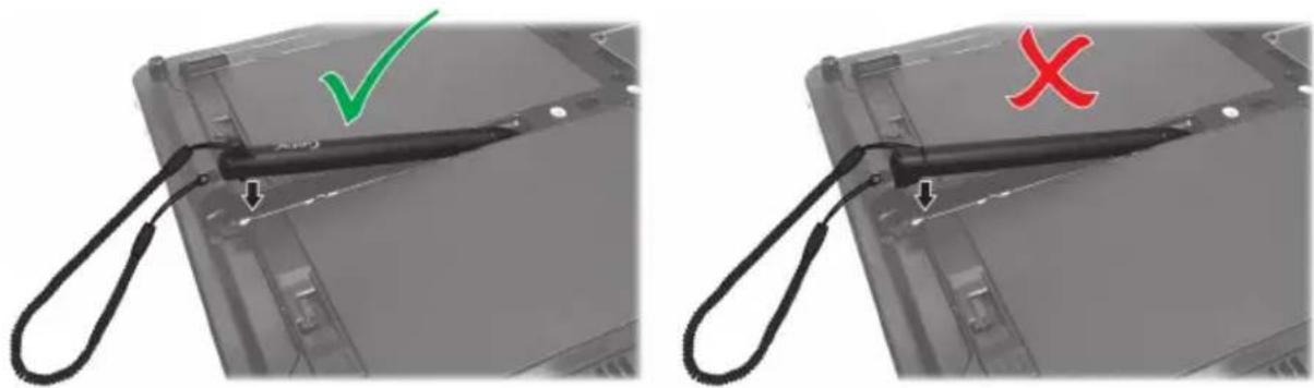 Getac F110 G6 - Utilisation de l'attache - 3