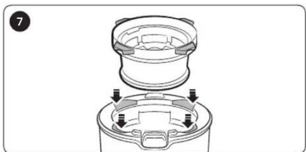 SAMSUNG Jet 90 elite - Vider et nettoyer le réservoir de poussière - 5