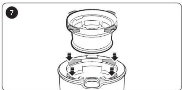 SAMSUNG Jet 90 elite - Leeren und Reinigen des Staubbehalters - 5
