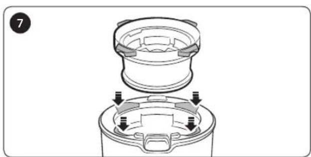 SAMSUNG Jet 90 elite - De stofopvangbak legen en schoonmaken - 5