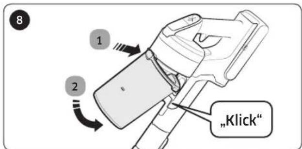 SAMSUNG Jet 90 elite - Leeren und Reinigen des Staubbehalters - 8