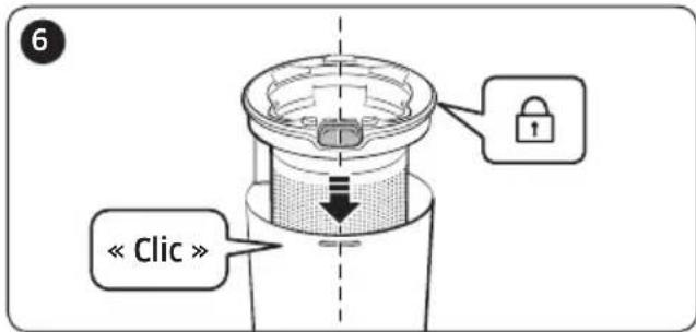 SAMSUNG Jet 70 light - Vider et nettoyer le réservoir de poussière - 7