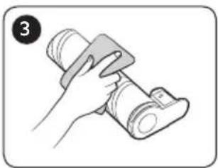SAMSUNG Jet 70 light - Borstel met zachte actie - 3