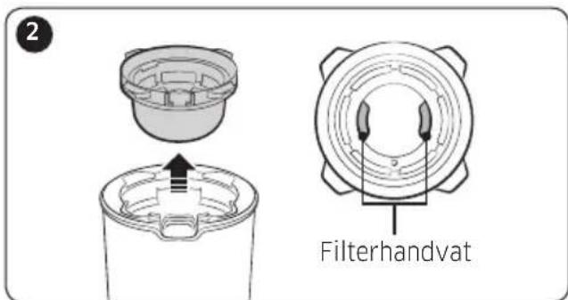 SAMSUNG Jet 70 light - De stofopvangbak legen en schoonmaken - 2